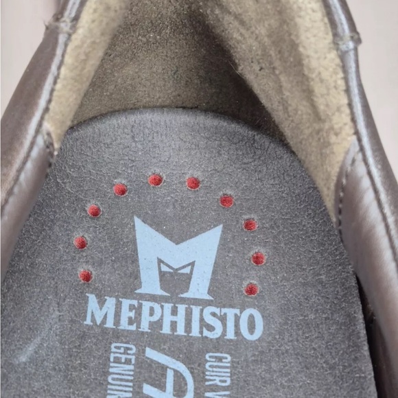 Mephisto Men's Size 12 Davy Dark Brown Leather Slip-On Rain Shoes ($320) - Picture 10 of 15